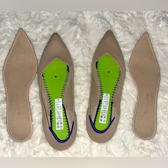 Rothy’s The Point Ecru 7.5 - Picture 4 of 10